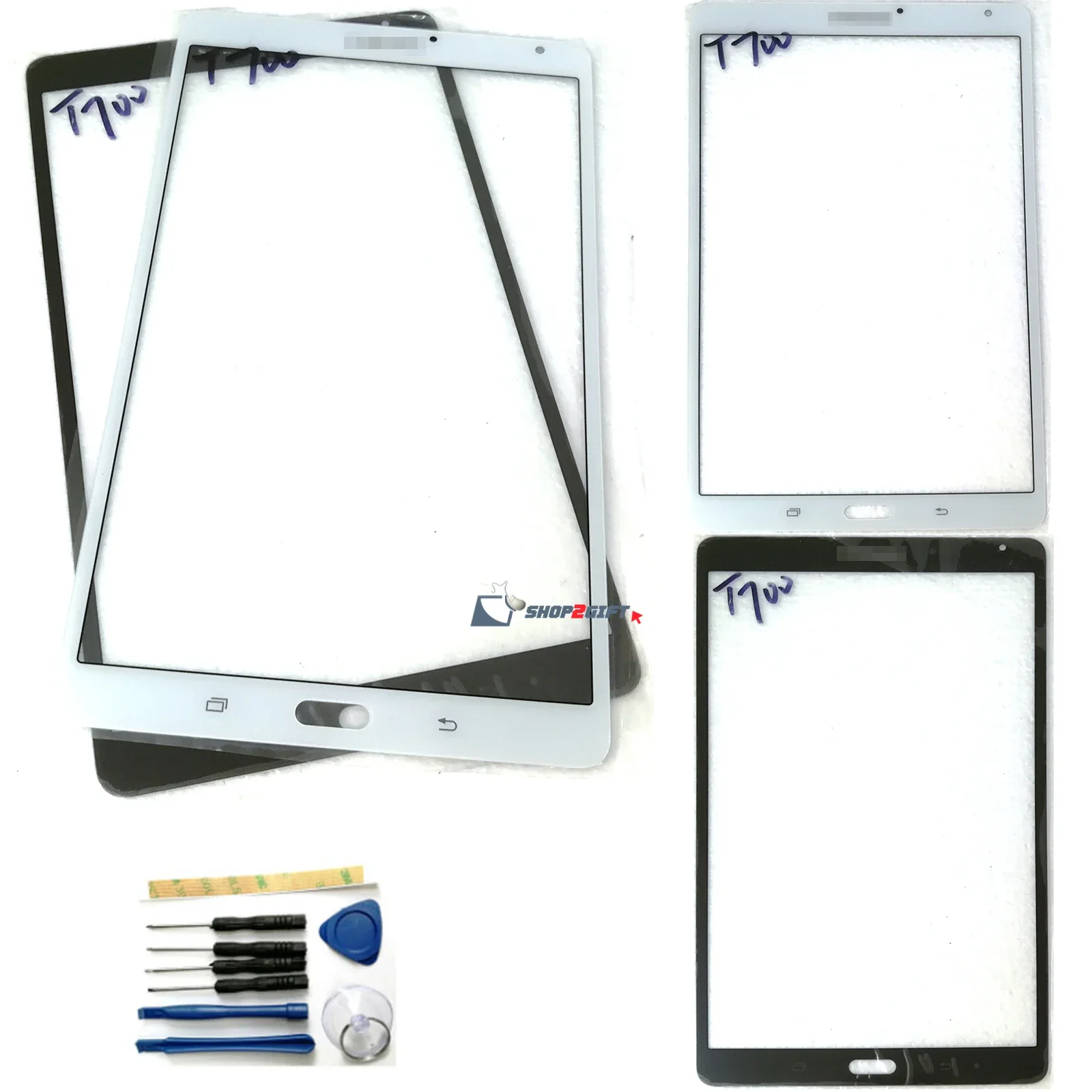 

Shyueda 100% новый для Samsung Galaxy Tab S 8,4 SM-T700 внешний передний экран, замена стеклянных линз
