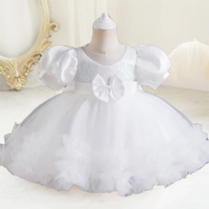 Baby girl\'s birthday party dress 9 months to 5 years old Princess Christmas party communion Party Cake evening dress vestidos