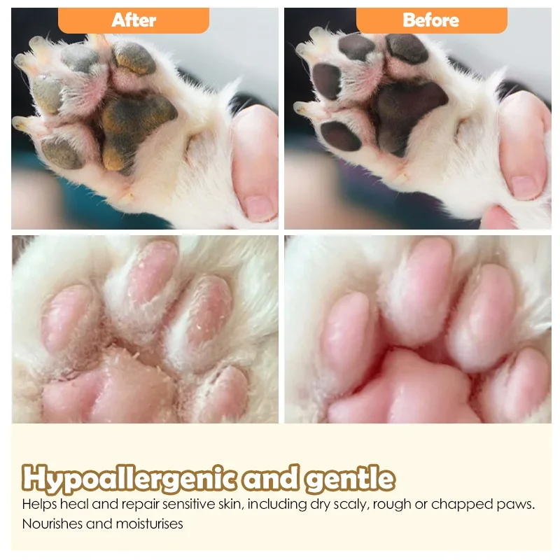 Pet Paw Moisturizing Natural Cream Dog Cat Paw Wax Protects From Cracks Dry Winter Care Supplies Moisturizer Cats Dog Paw Balm view 6