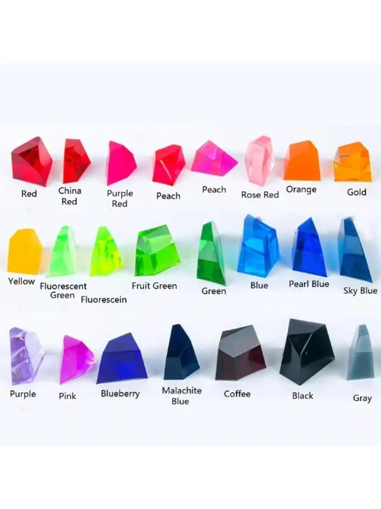 

22 цвета, полупрозрачный краситель на основе эпоксидной смолы, высококонцентрированный цветной пигмент на основе эпоксидной для