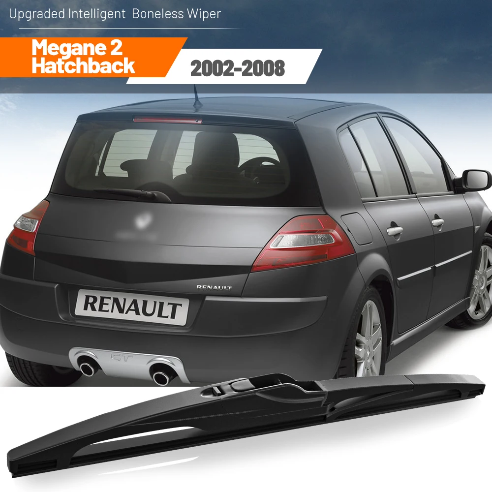 

9 "заднее лобовое стекло, щетка стеклоочистителя для Renault Megane II 2 MK2 Hatchback 2002-2008, автомобильные аксессуары, аксессуары