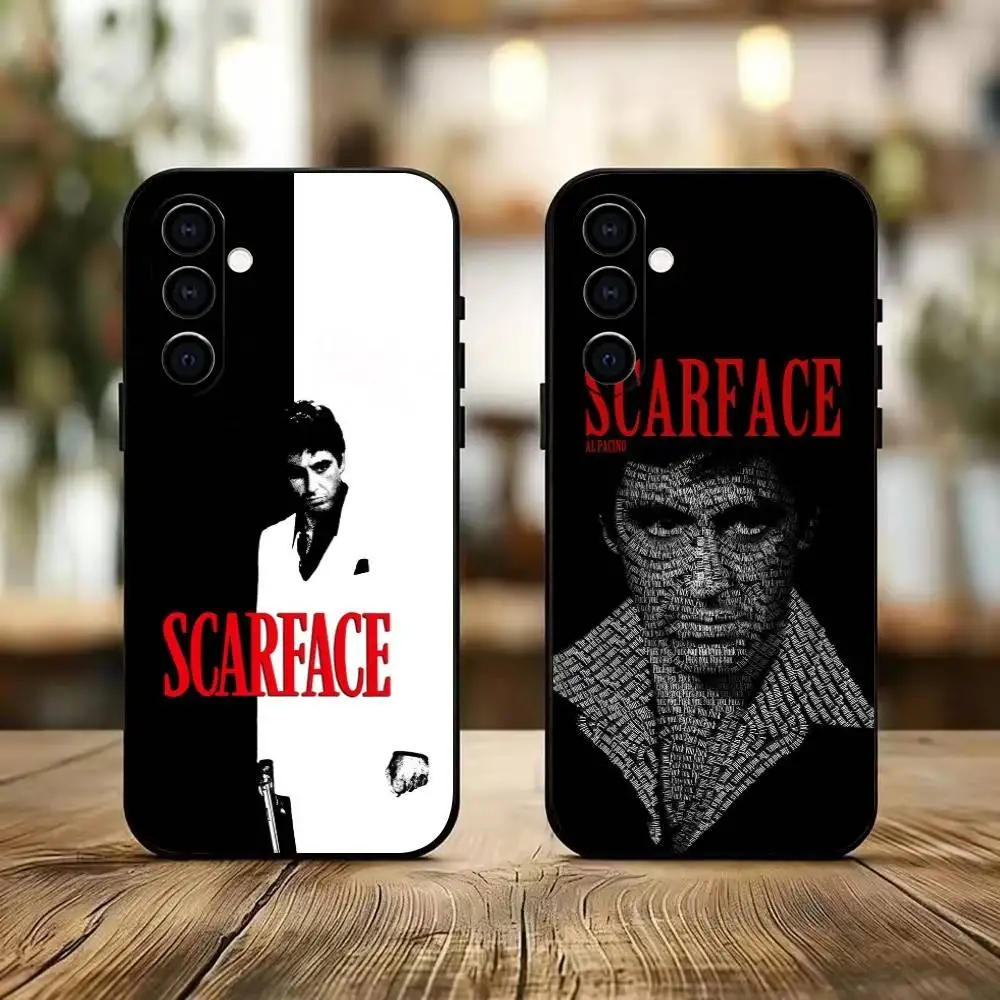 T-Tony Montana  Phone Case For Samsung Galaxy A73,A72,A71,A70,A53,A52,A51,Others Soft Black Cover