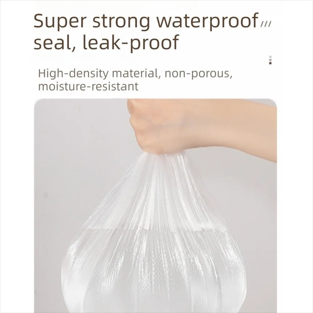 Transparent PE Disposable Dust Covers Elastic Edges Transparent Furniture Protection Cover Disposable Waterproof Dustproof Cover