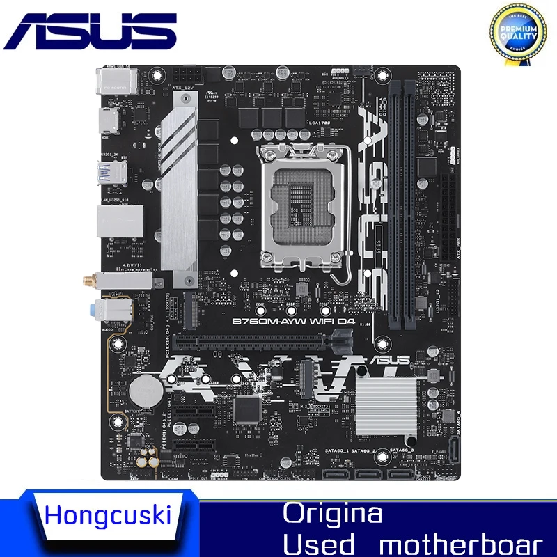 

Материнская плата ASUS B760M-AYW WIFI D4 LGA 1700 DDR4 B760