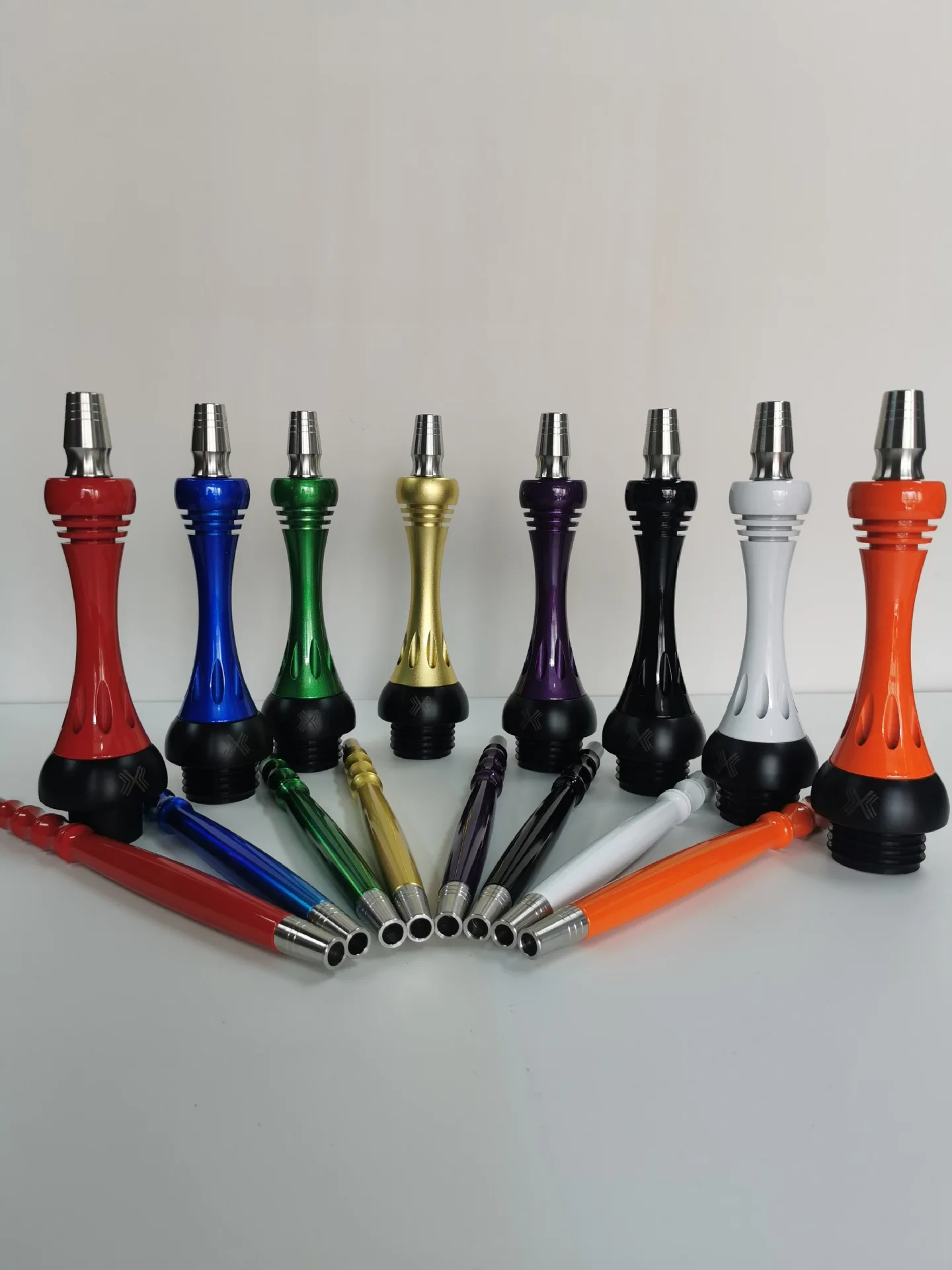 نسخة جديدة عالية الجودة شعبية الشيشة الروسية الفولاذ المقاوم للصدأ تشيتشا الروسية نموذج X ألفا X الشيشة ألفا الشيشة مع صندوق هدية