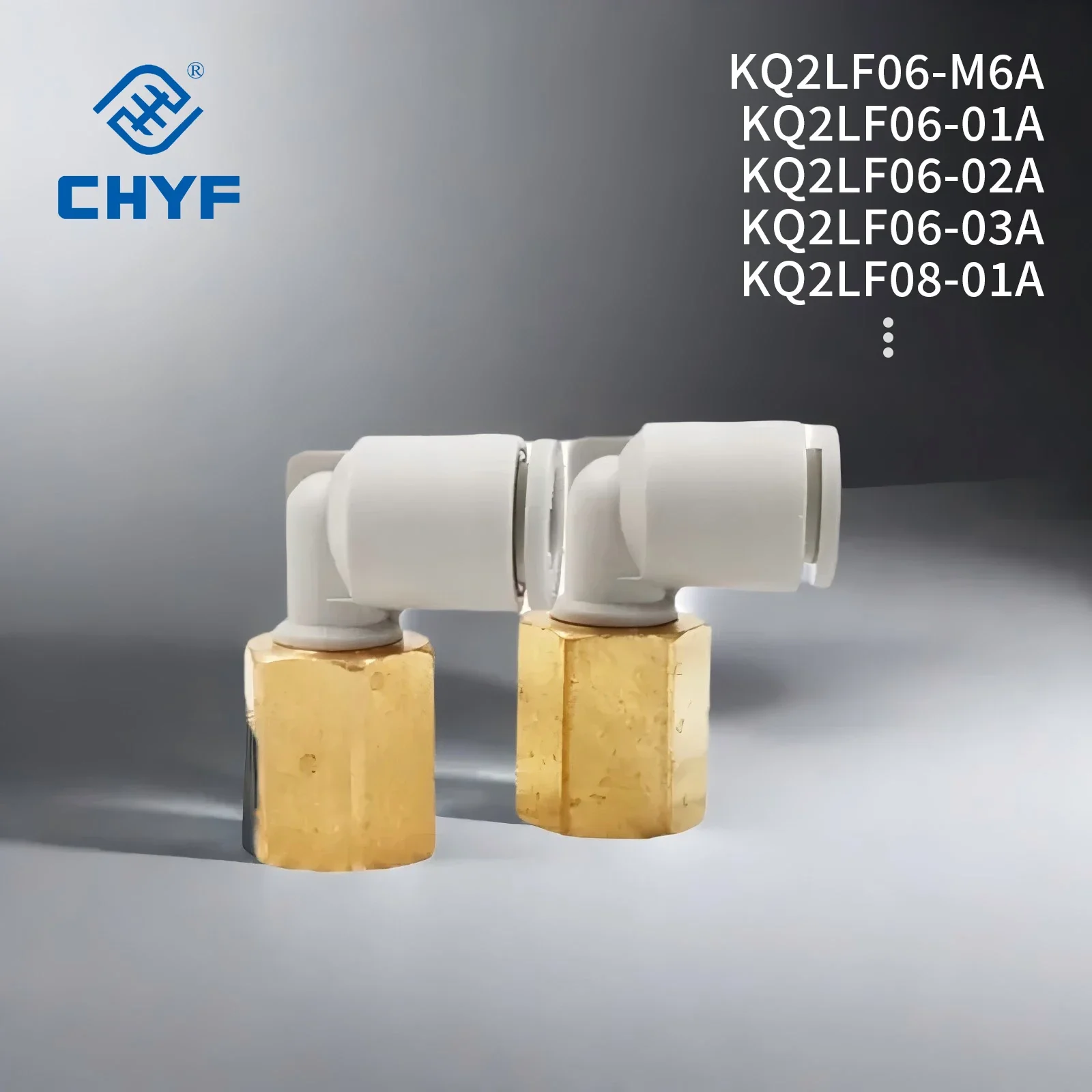 SMC KQ2LF Seires Oval Type Inch Size One-touch Fittings KQ2LF04/06/08/10/12-M5A/M6A/01A/02A/03A/04A