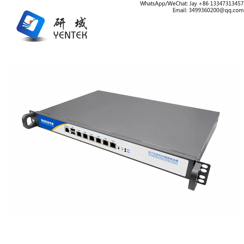 

Core I5 I7 3210M 5205U Linux Pfsense Firewall Router 1U Rack Sfp 2.5g 6 LAN SFP Network Server PC With Stock Status