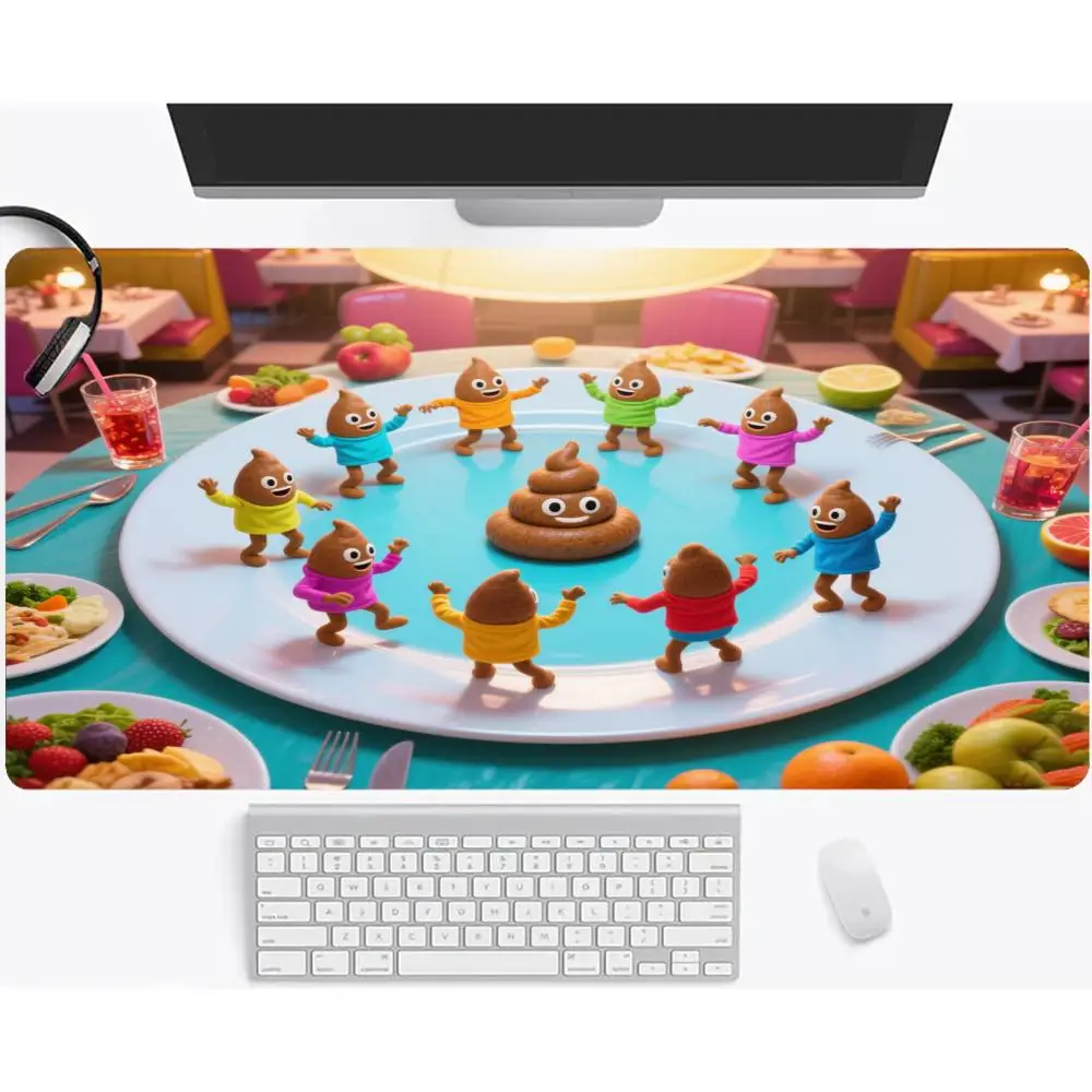 

Mouse Pad Desk mat Office bedroom card mat game Anti-slip laptop Desktop computer mouse pad mat