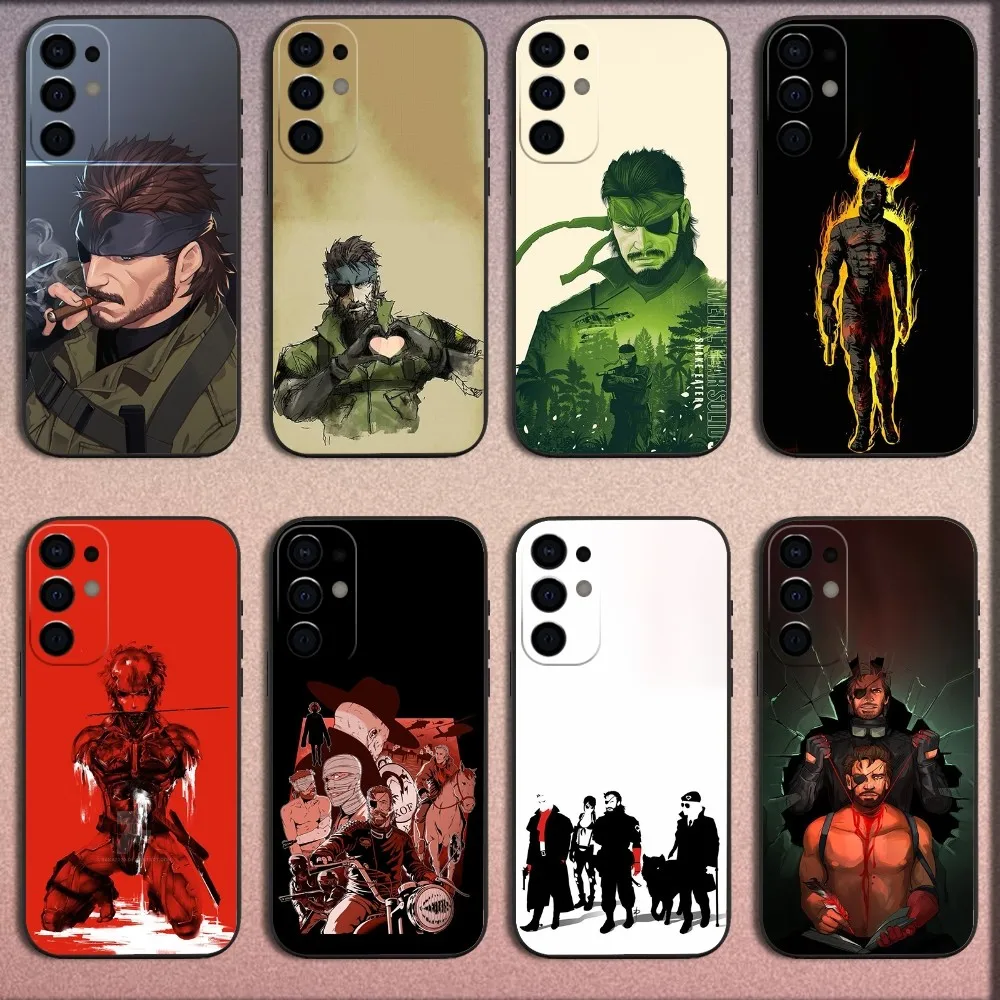 

COOL M-Metal Gear Solid Phone Case For Samsung S25,S24,S21,S22,S23,S30,Ultra,S20,Plus,Fe,Lite,Note,10,9,5G Black Soft Cover