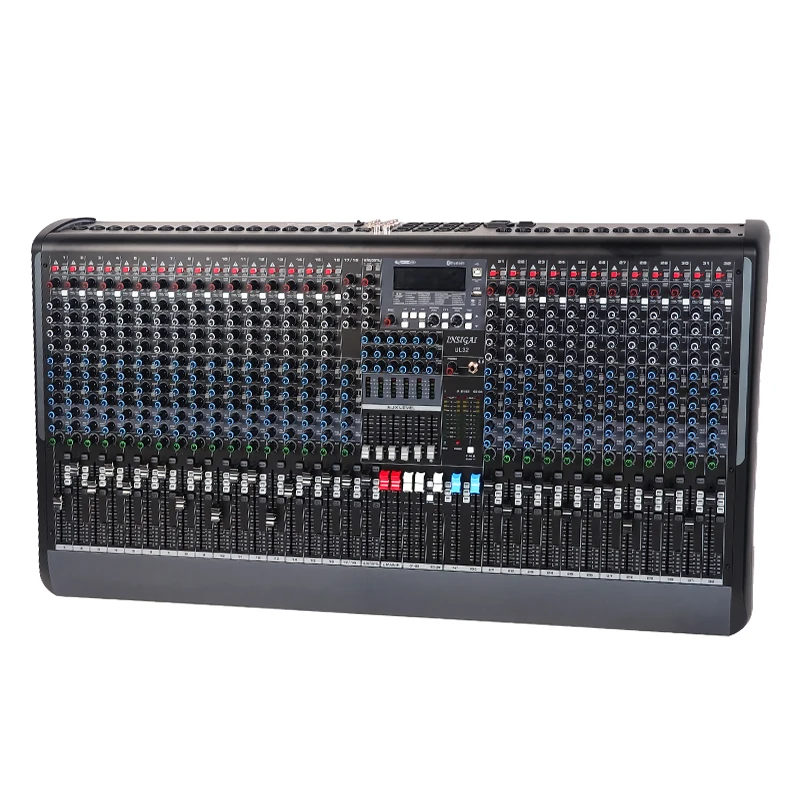 32 Channel Professional Consola De Audio Mixer Sound Equipment Console Controlador De For Dj Controller Mixer