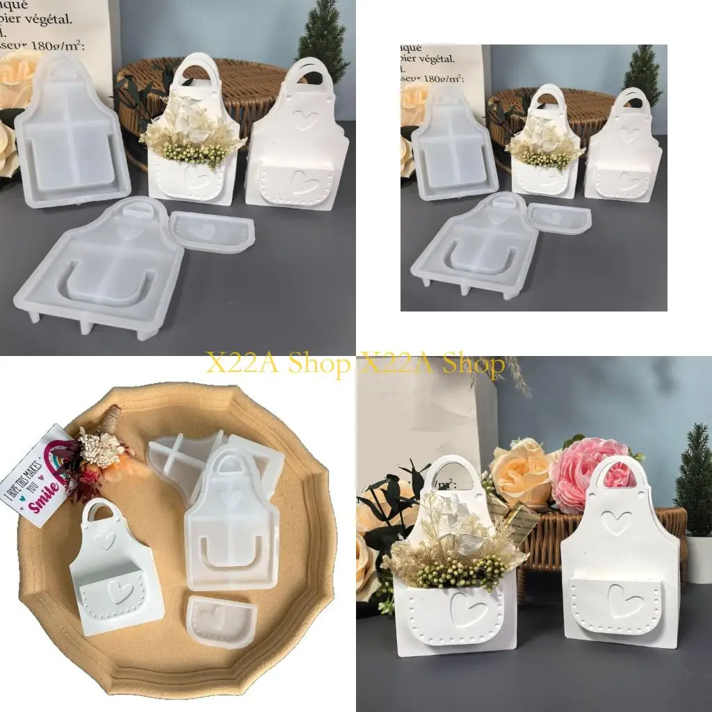 

Unique Reusable Silicone Flower Holder Mold Apron Perfect for Hand-Making Enthusiasts and Family Crafting Activity