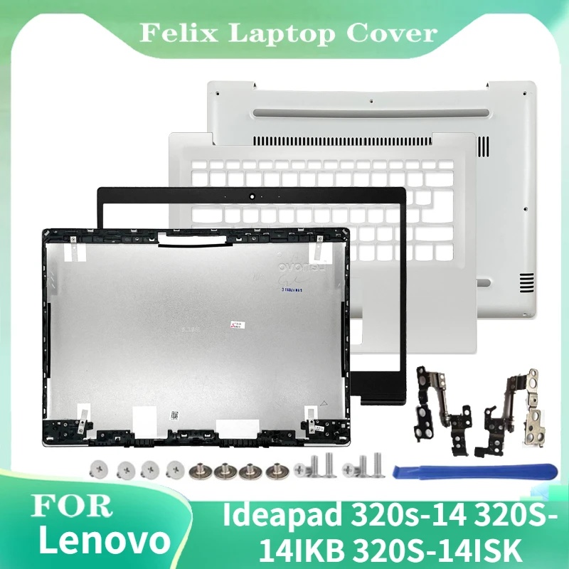 

New Laptop Top Case For Lenovo Ideapad 320s-14 320S-14IKB 320S-14ISK LCD Back Cover/Front Bezel/Palmrest/Bottom Case White