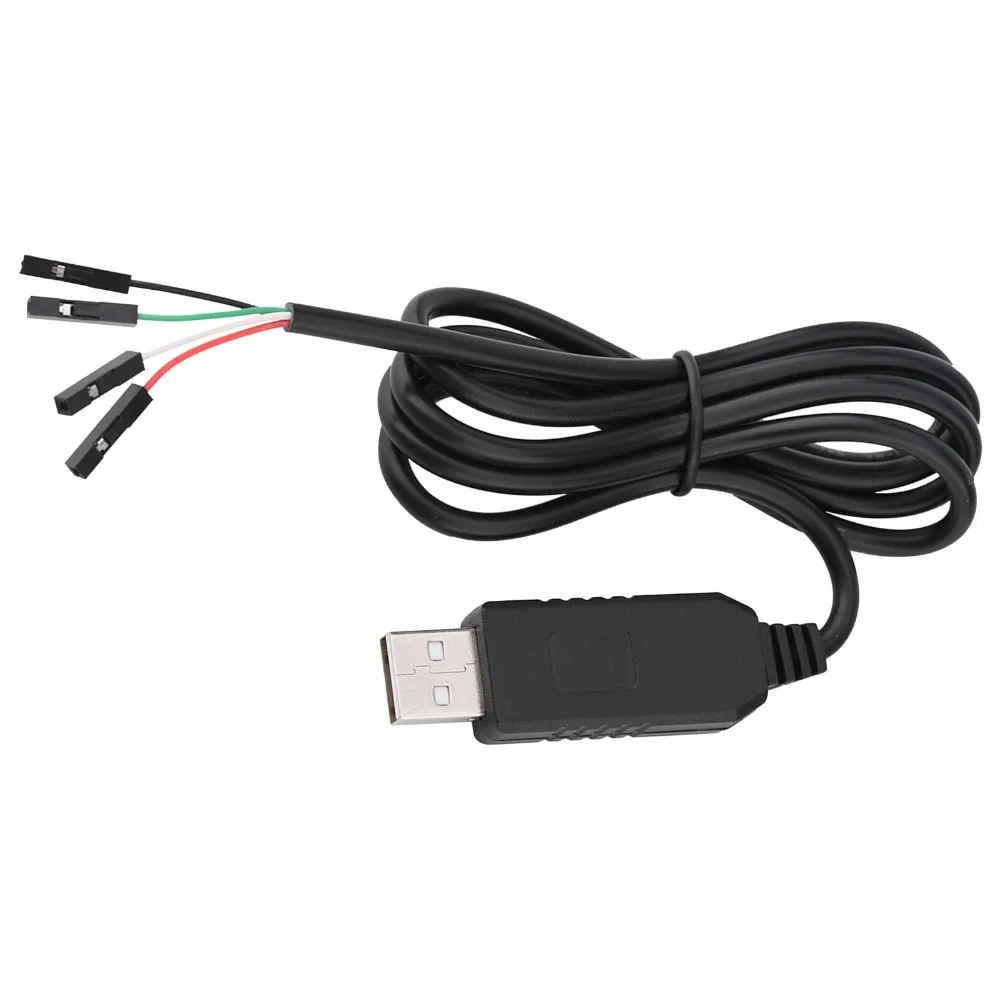 PL2303HX RS232 USB إلى TTL محول 100 سنتيمتر طول USB إلى COM/TTL USB إلى كابل TTL واجهة تسلسلية STC تنزيل كابل