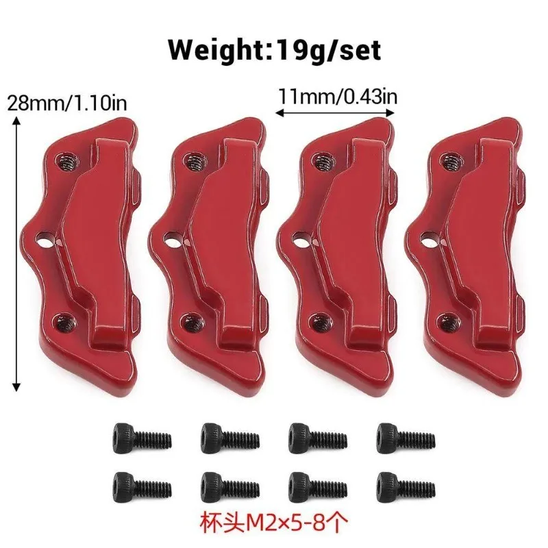 4PCS 12mm Metall Rad Hex Hub Adapter mit Bremsscheibe für Tamiya TT02 TT-02 1/10 Skala RC Racing auto Zubehör