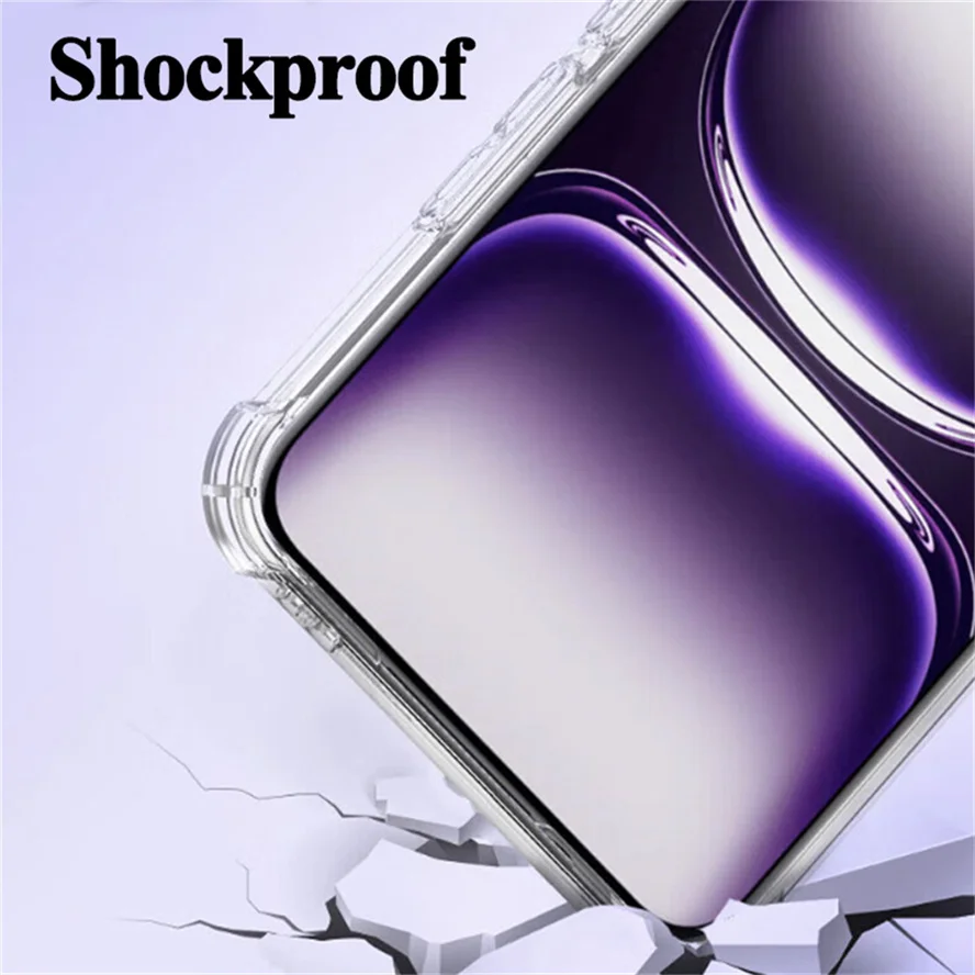 Case for Realme 13 Pro+ 5G, Soft Clear Shockproof Silicone Phone Cases Realme13 Pro Plus Cover Realme 13 Pro Case Realmi 13Pro+