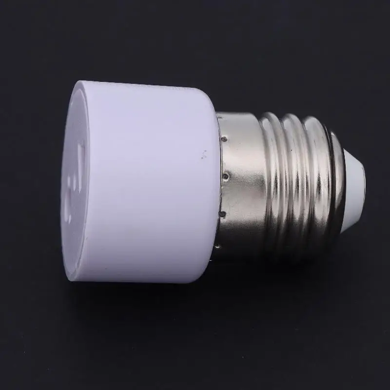 {YY30} Lamp Socket US/EU Without Light Practical White E27 Plug Bulb Holder Light Fixture Bulb Base Adapter DIY Accessories