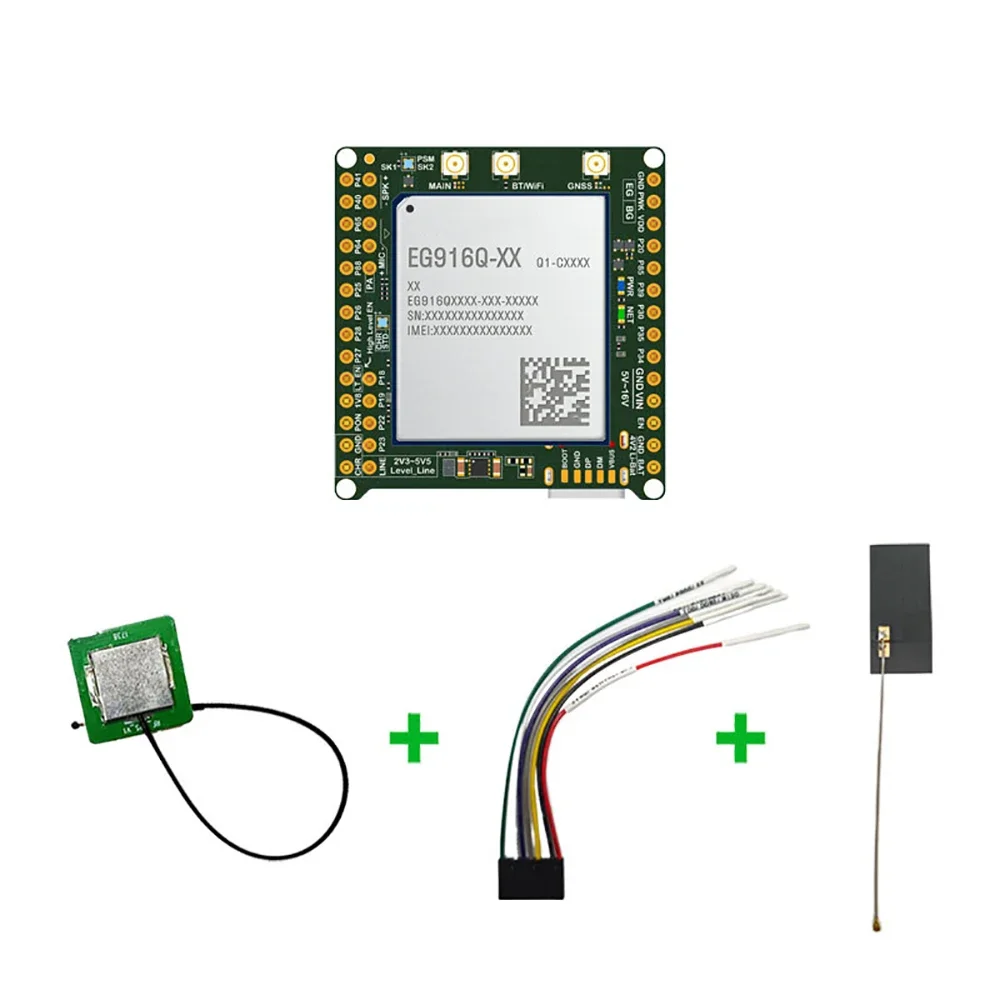 AvaCoreQuecPython EG916Q-GL Core Board 2.54mm Pin 38 PIN LTE Cat1 Bis Module GPS BT WIFI B1/2/3/4/5/7/8/12/13/18/19/20/25/26/28/