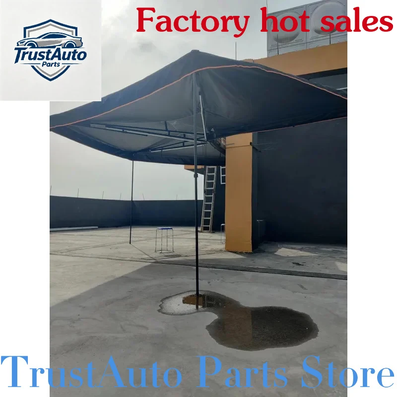 TrustAuto Parts Store Is Having A Hot Sale Tent Waterproof Den With LED Strip Light 4X4 0 Degree Awning Tents Car