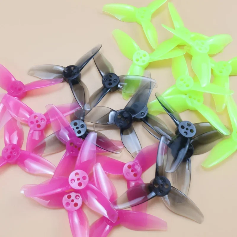 

4 Pairs Gemfan Hurricane 2023 2X2.3X3 3-Blade Propeller 2inch 1/1.5mm for FPV Toothpick Racing Drone
