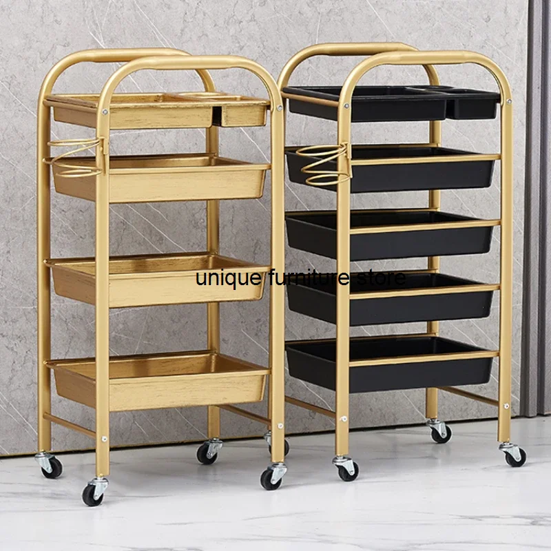 

Hairdresser Beauty Salon Trolley Tool Rolling Hair Cosmetic Salon Trolley Barber Spa Wozek Narzedziowy Salon Furniture WKST