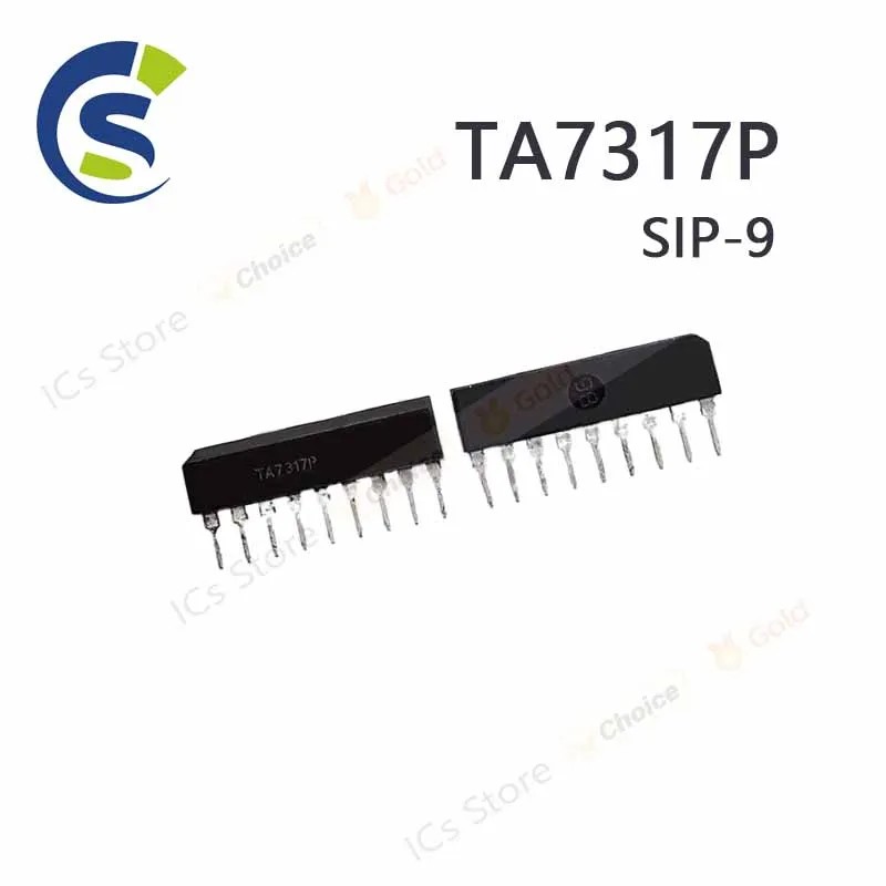 2-5 uds 100% nuevo conjunto de chips TA7317P SIP-9