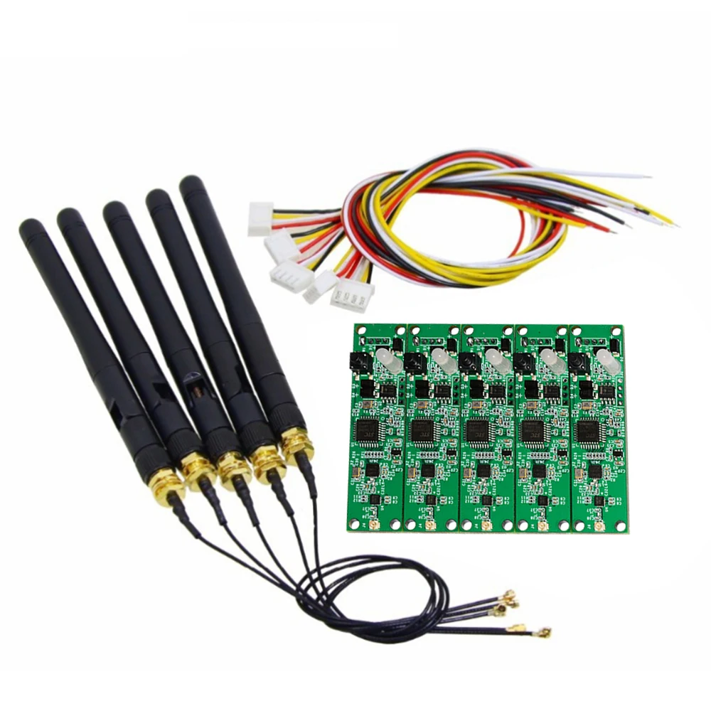 2.4G ISM DMX kontroler bezprzewodowy moduł PCB 2 w 1 DMX512 nadajnik-odbiornik dla światło sceniczne wbudowanego DIY 485EE