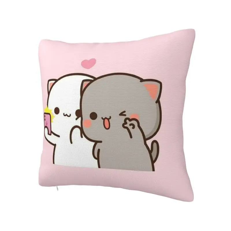 Custom Bubu And Dudu Square Pillow Cover Home Decorative 3D Double Side Printed Cushion Cover for Living Room