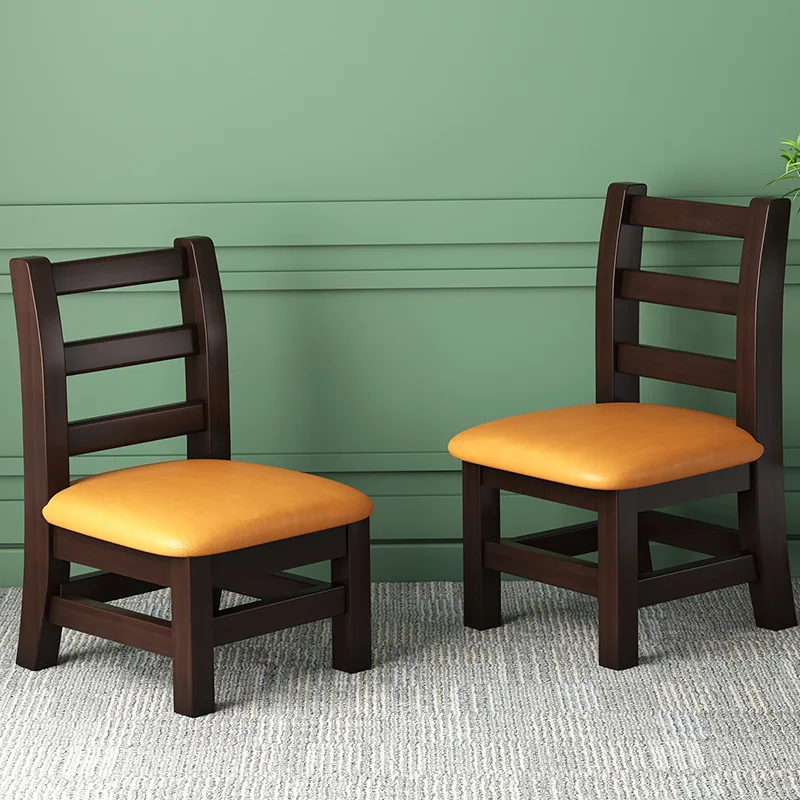 

Room back chair small stool light luxury high-end coffee table stool low stool children sturdy small stool low chair