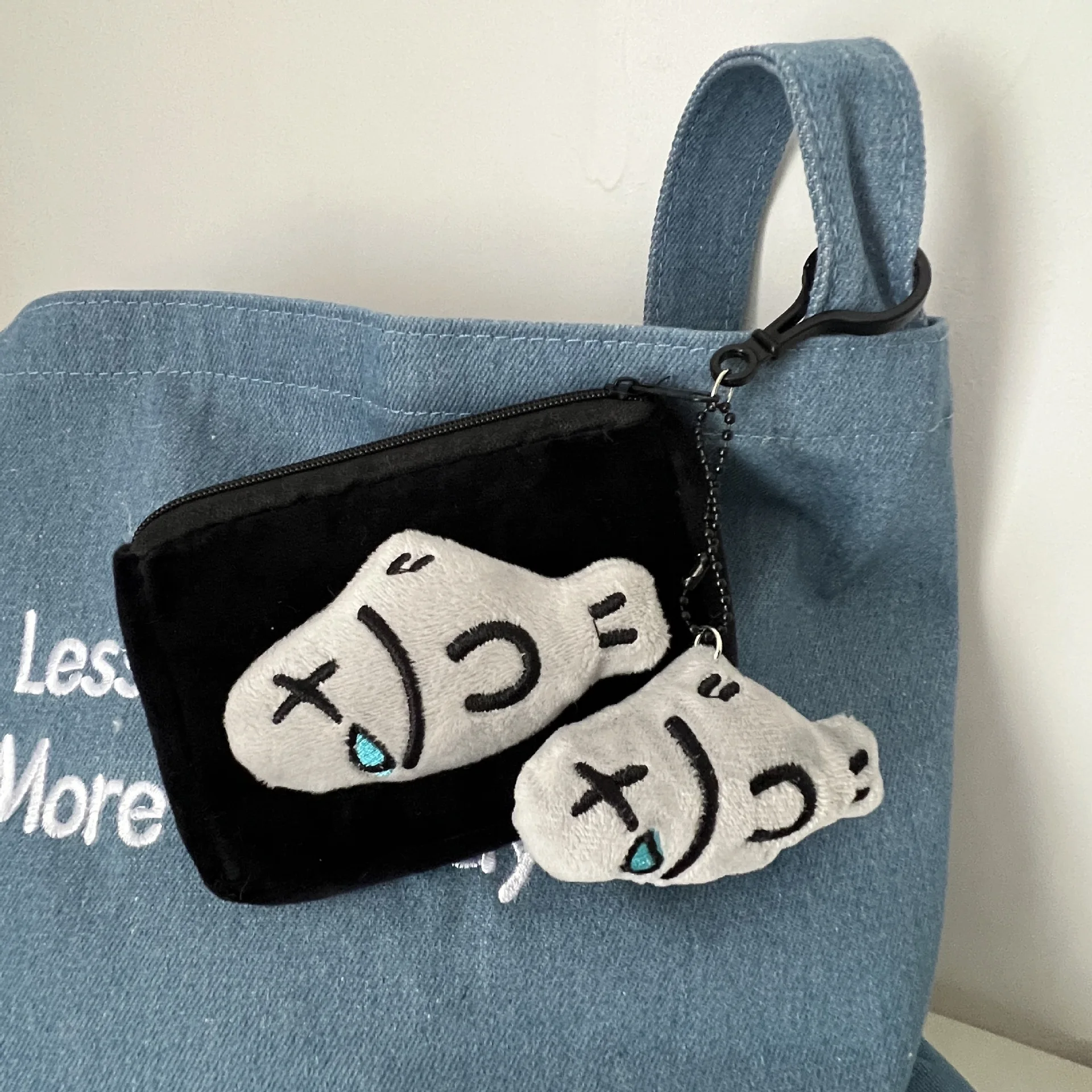 الكرتون الأسماك محفظة نسائية للعملات المعدنية الساحرة لطيف سماعة الحقيبة الإبداعية الكرتون محفظة لينة صغيرة سستة حقيبة التخزين للحقائب الاطفال لطيف