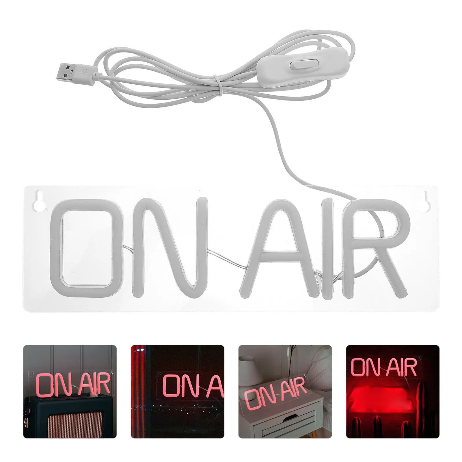 

Стильный неоновый светильник в форме алфавита с USB-питанием, декоративная ночная лампа для украшения интерьера и декора стен