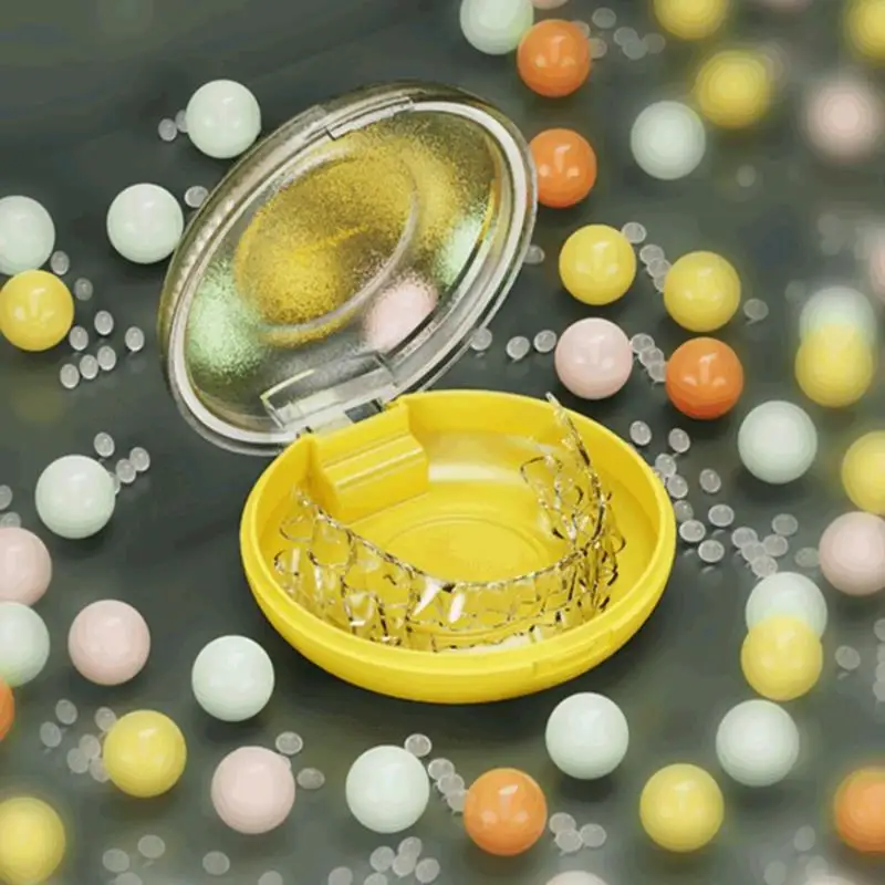 Scatola di fermo dentale ortodontico scatola di bretelle per contenitore di stoccaggio per protesi