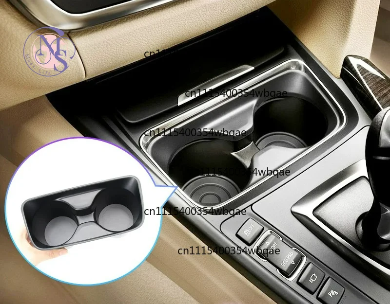 Car Center Console Cup Holder Trim Frame, Interior Decoration Modified Accessory