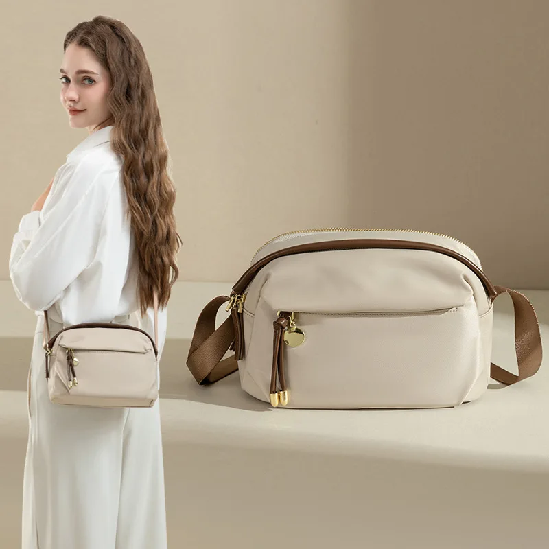 

Korean Style Women Sling Bags Fashion Ladies Shoulder Bags Nylon Female Crossbody Bags Lightweight Women Side Bags