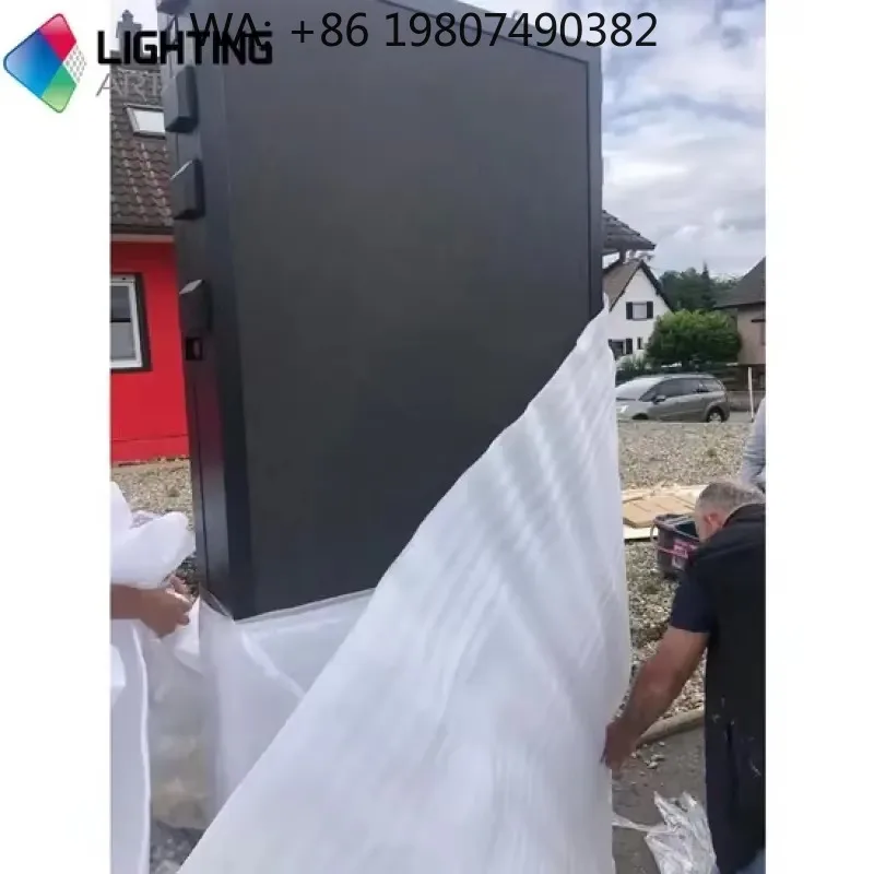 

Waterproof Standing LED Light Box Custom Double Sided Display Sign For Outdoor Store Commercial Advertising Promotion