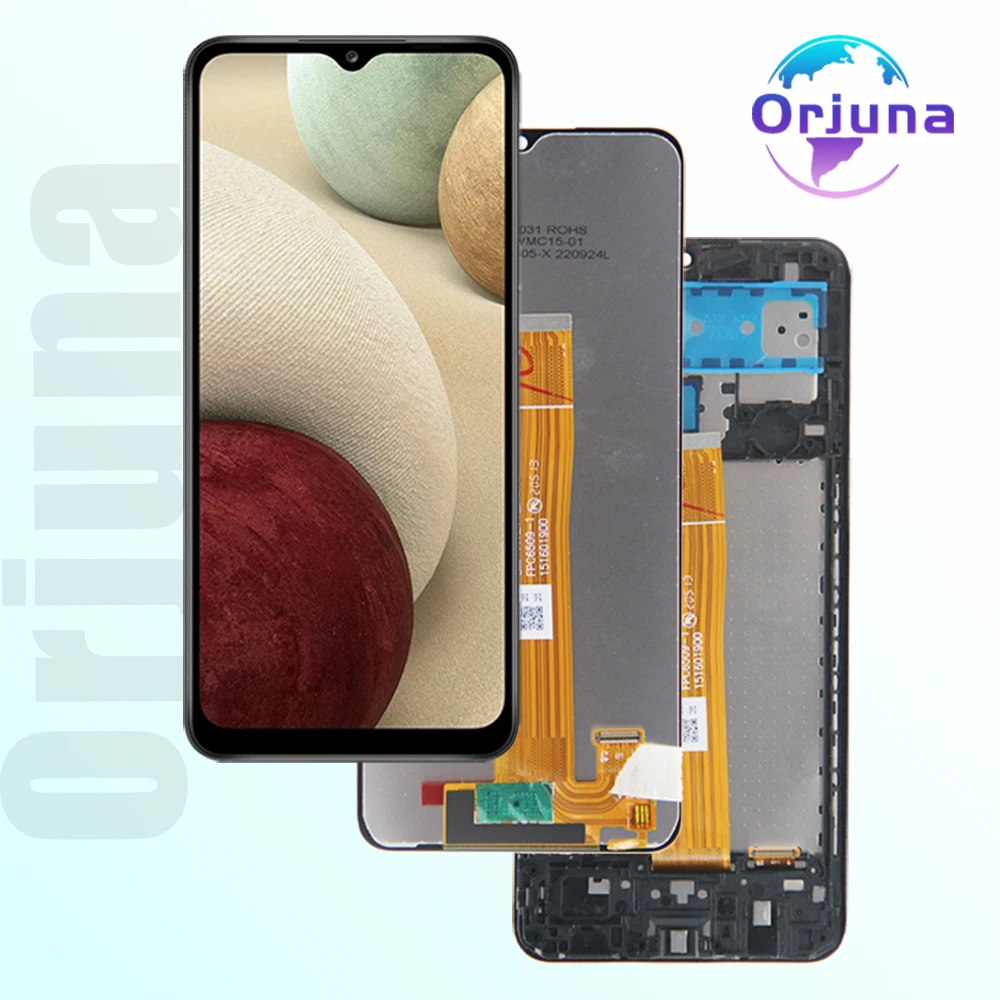 Original LCD For Samsung A12 Display Touch Screen Digitizer Assembly Parts For Samsung A125 With Frame LCD Screen Replacement