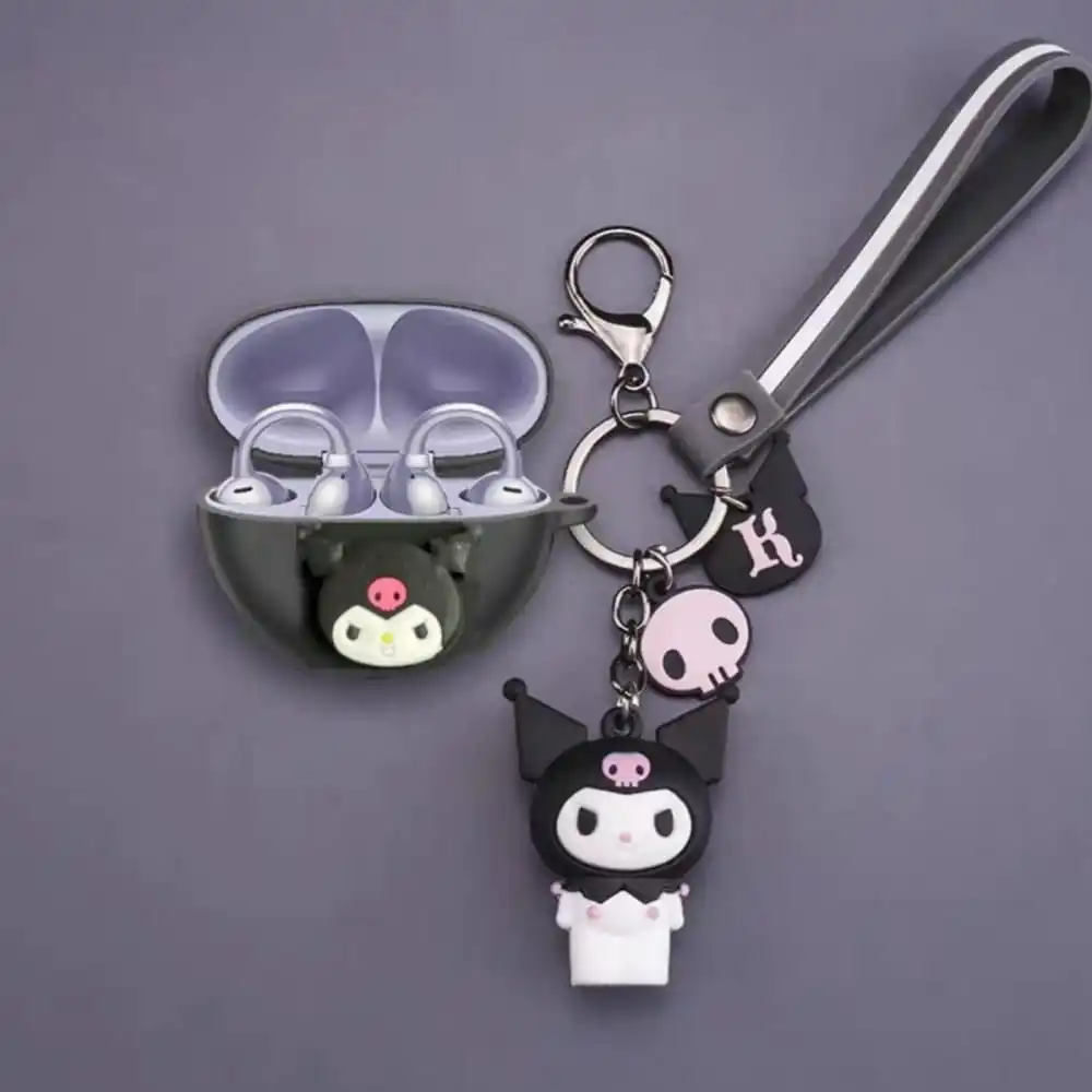 حافظة واقية لسماعات الرأس من كارتون أنيمي ميني ماوس لهاتف هواوي، غطاء حماية مضاد للسقوط من السيليكون الناعم