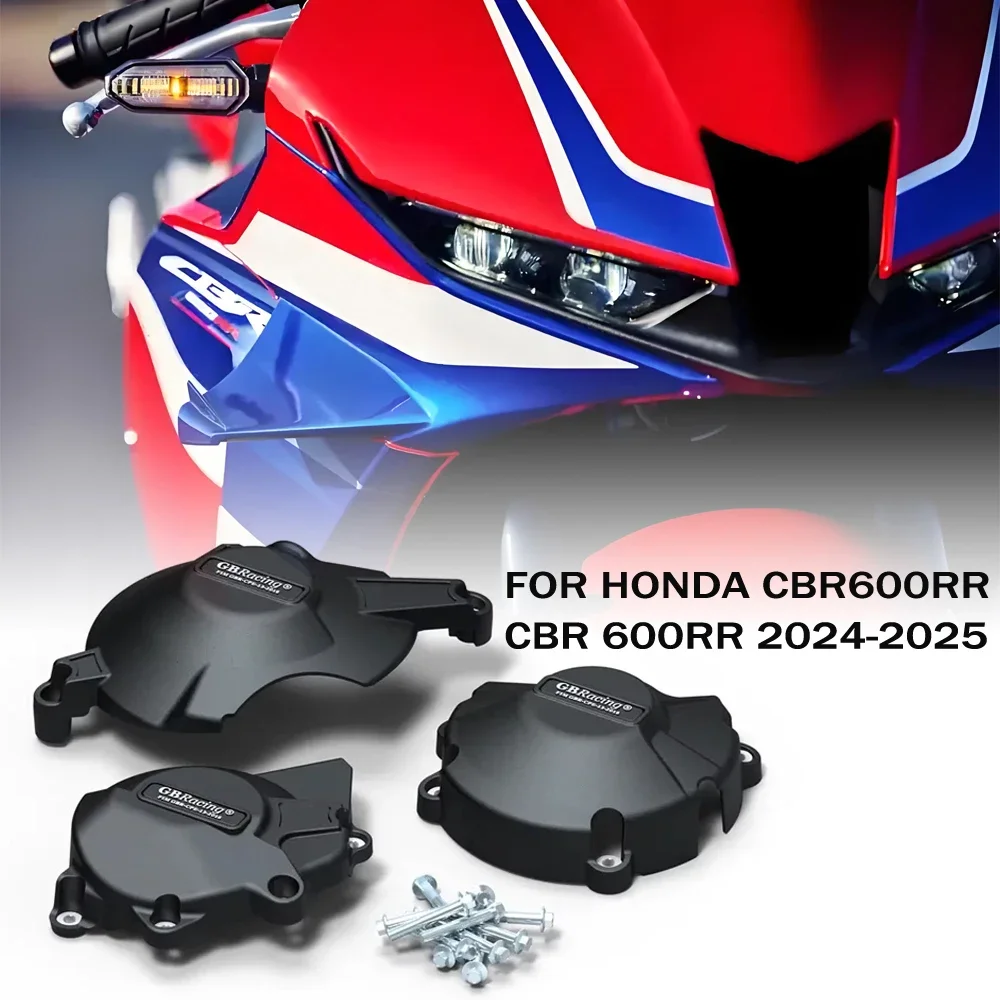 

FOR HONDA CBR600RR CBR 600RR 2024 2025 GBRacing Engine Protective Cover Guard Protector Fall Protection Cover