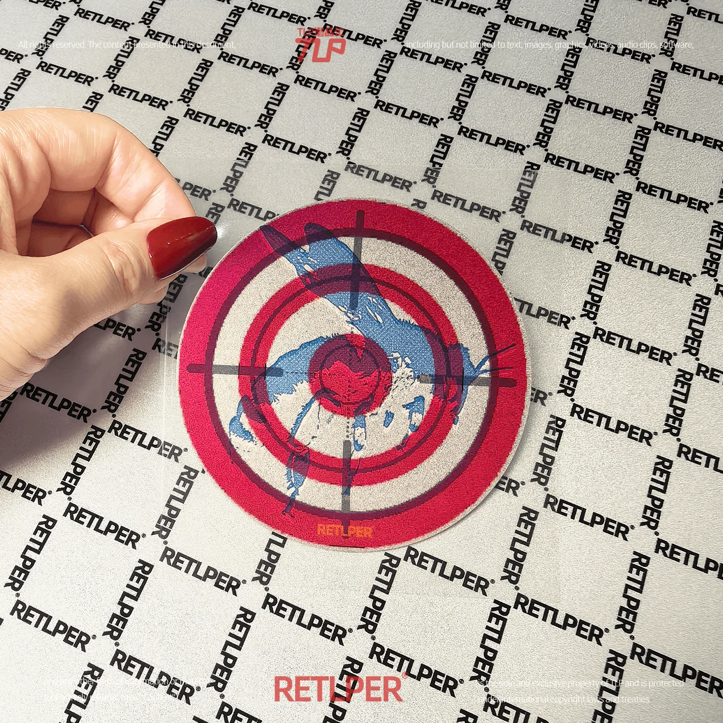 Retlper Reflective Car Sticker Original 
