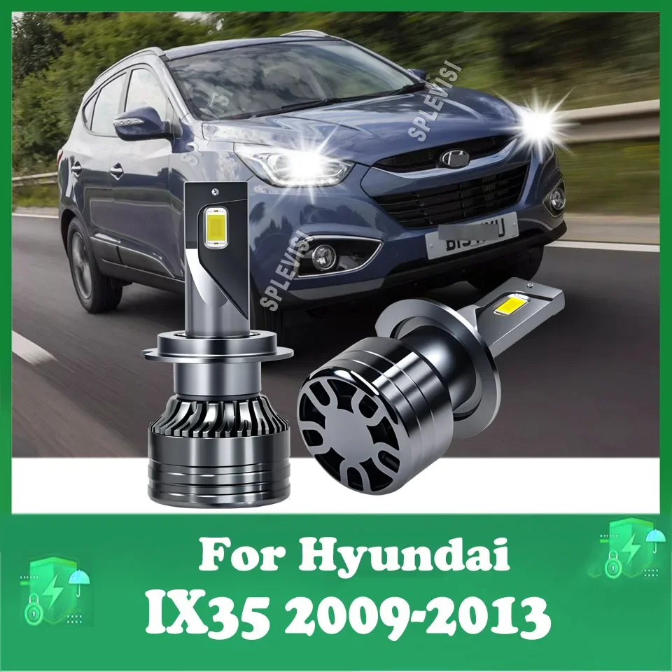 

LED Headlight Lamp 6000K White H7 Replacement Canbus Car Light For Hyundai IX35 2009 2010 2011 2012 2013