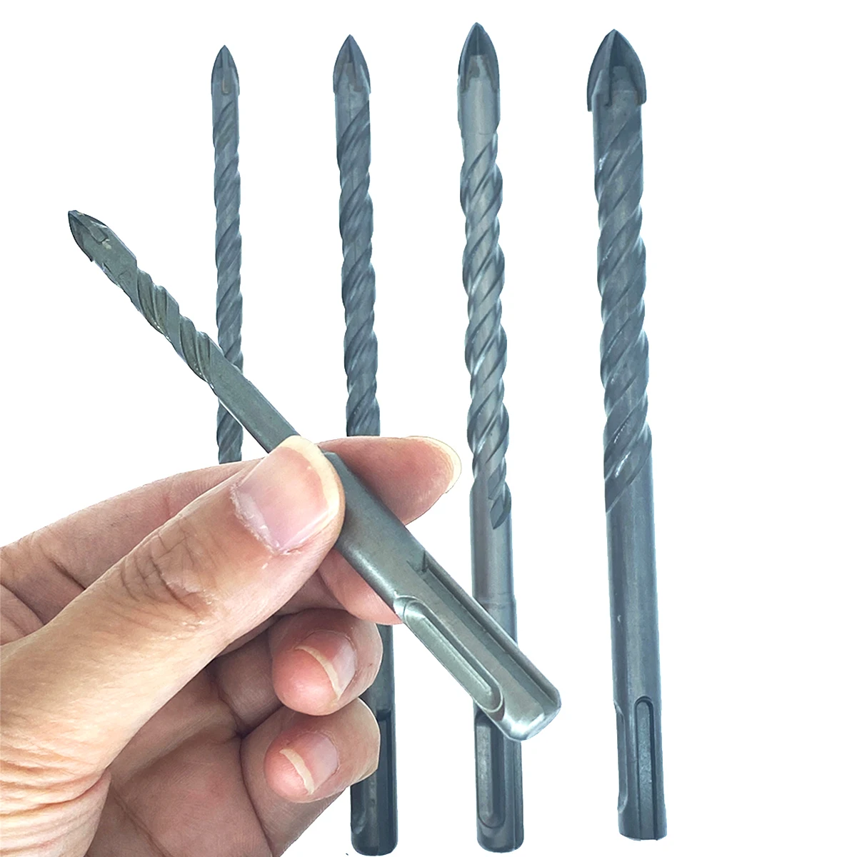 

6/8/10/12mm SDS PLUS Shank Carbide Ceramic Tile Porcelain Drill Bit For Concrete Brick Glass Diamond Drill Bit Drilling Tools