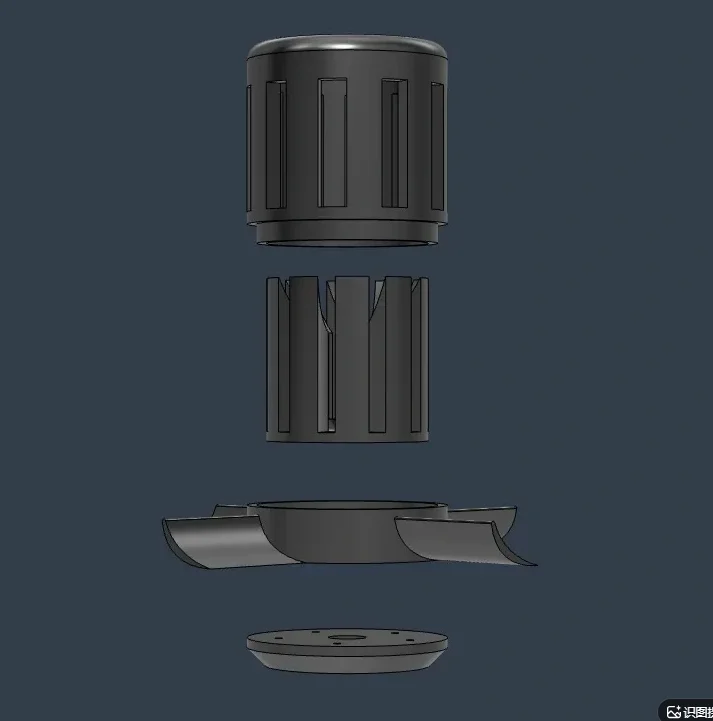 Wind Siren High Decibel Metal Alarm Waterproof Outdoor Universal Safety Device 3D printing has slight flaw Durable Easy Install