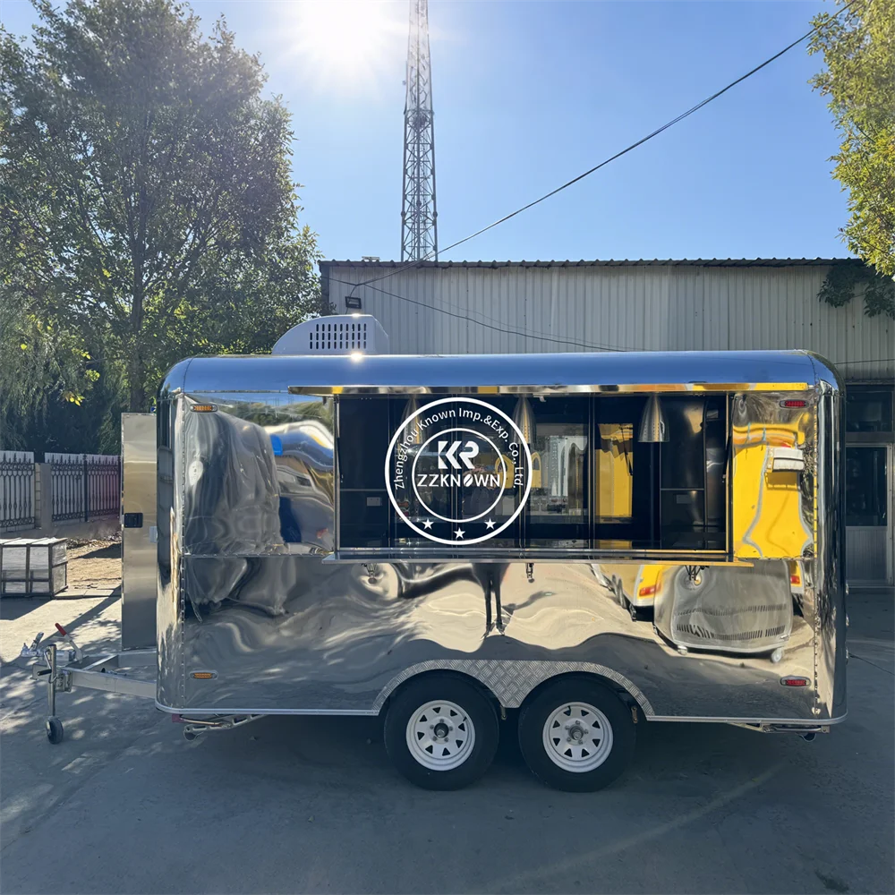 Street Stainless Steel Mobile - огляд і ціна Mobile Coffee Van Equipment