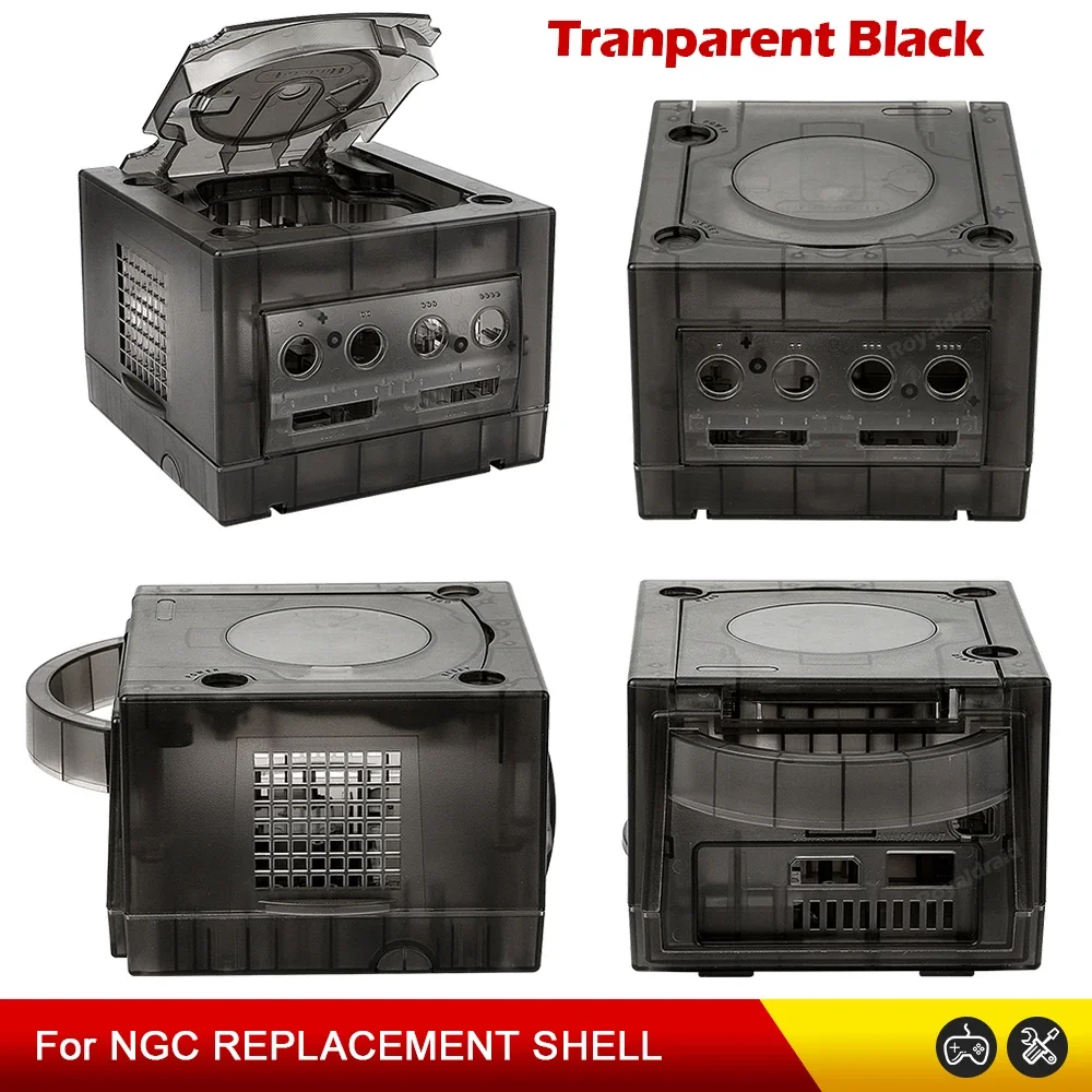 Transparent Black Blue Orange Purple Housing Replacement Shell Case For Gamecube NGC DOL-001 and DOL-101 Game Accssories