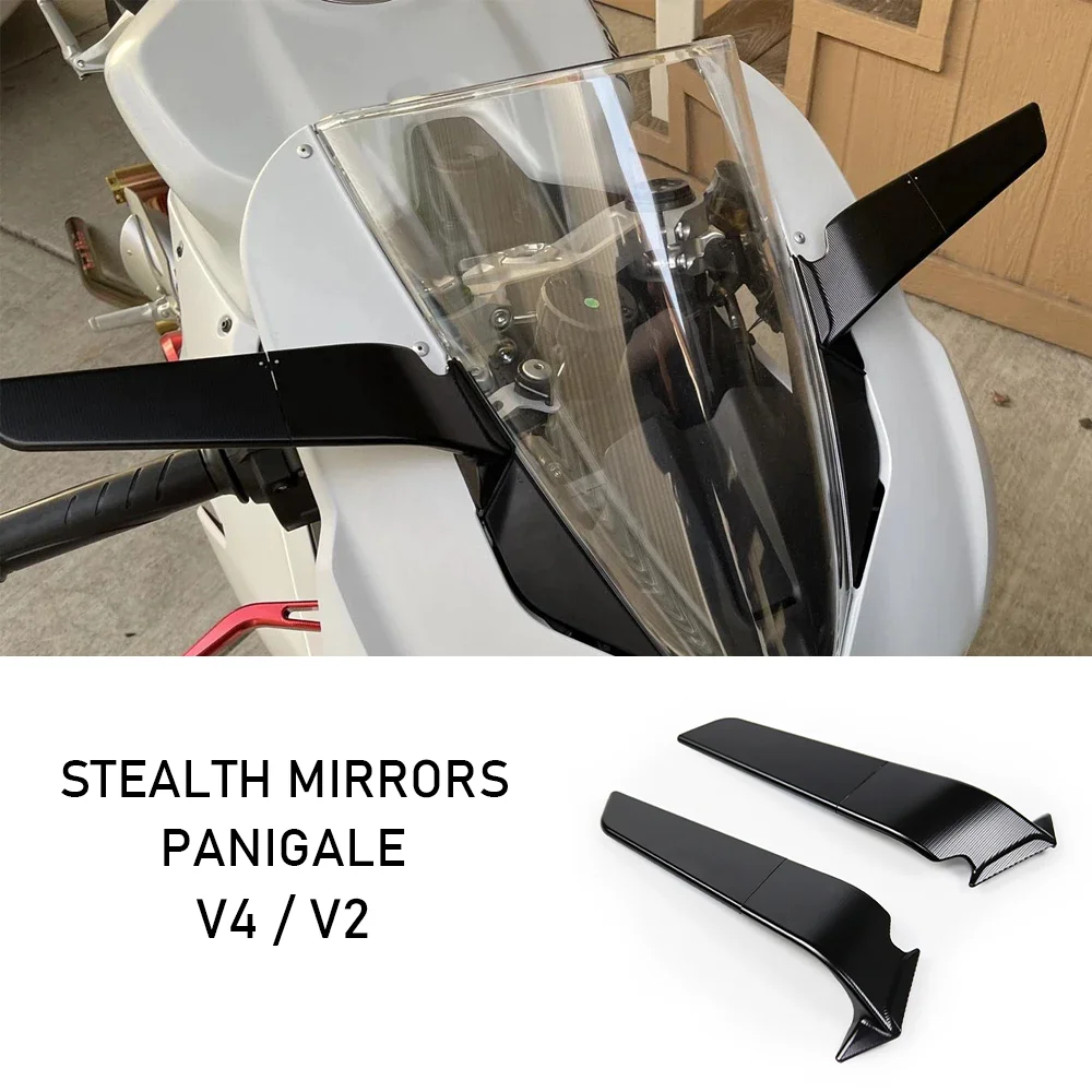 

for Ducati Panigale V4 Panigale V2 Adjustable Winglet Panigale V4R Panigale Accessories Motorcycle Stealth Mirrors