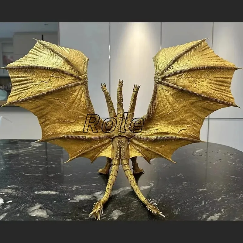 

[ in-Stock ]HIYA Haiyan Godzilla VS King Guidola 1991 King Guidola Movable Model Toys Collectible Gifts.