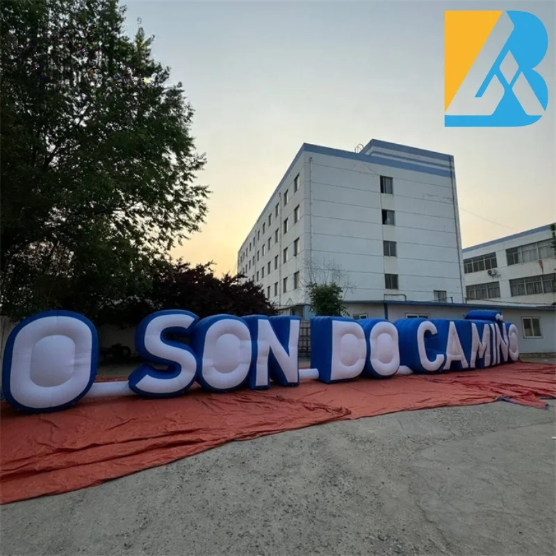 

Bespoke Inflatable Advertising Signs Giant Blow up Letters Wall Backdrop for Corporate Events Toys