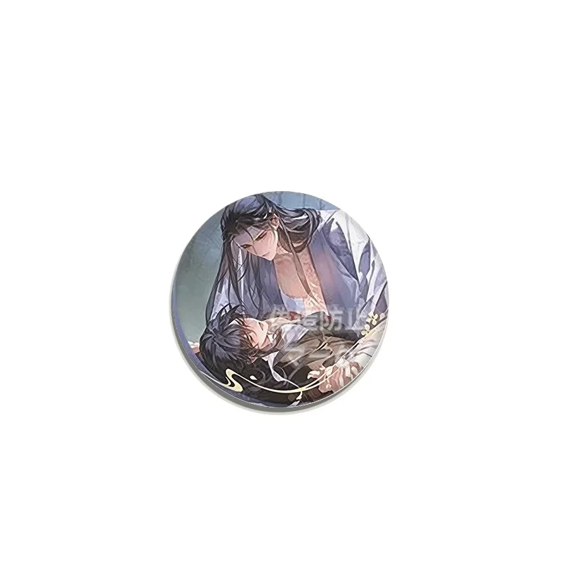 Grandmaster of Demonic Cultivation Badge Backpack Brooch Cosplay Anime Peripheral Decoration Tinplate Pin Accessory Jewelry Gift