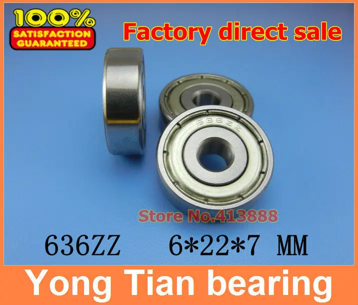 NBZH bearingDeep Groove Radial Ball Bearing 636ZZ 636-2RS S636ZZ  S636-2RS 6*22*7 Mm