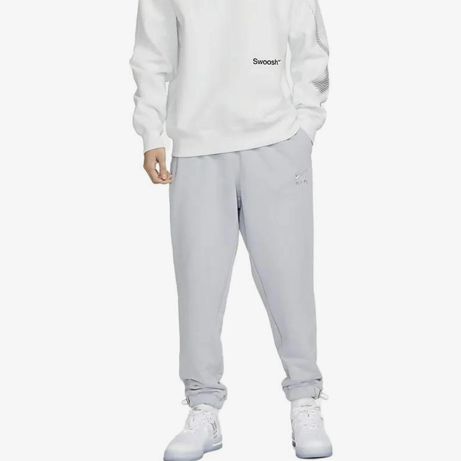 Nike genuine solid color sports pants new men's gray minimalist sports pants DV9846-113