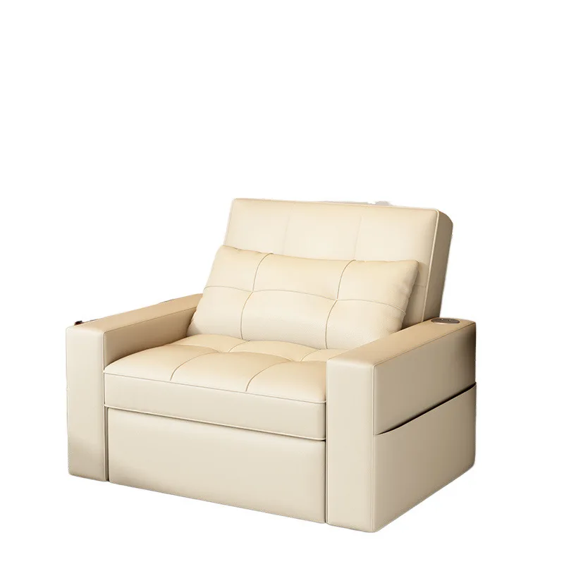 

Nordic style lazy sofa bed simple small apartment dual-purpose foldable retractable living room office multi-functional sofa